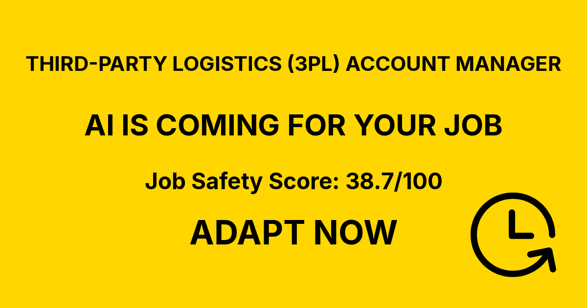 Will AI Replace Third-Party Logistics (3PL) Account Manager Jobs ...