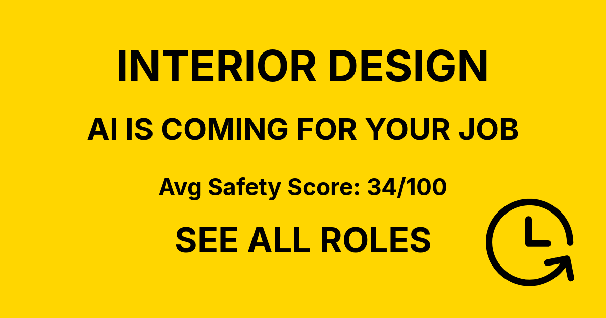 Will AI Replace Interior Design Jobs? | JobZone Risk