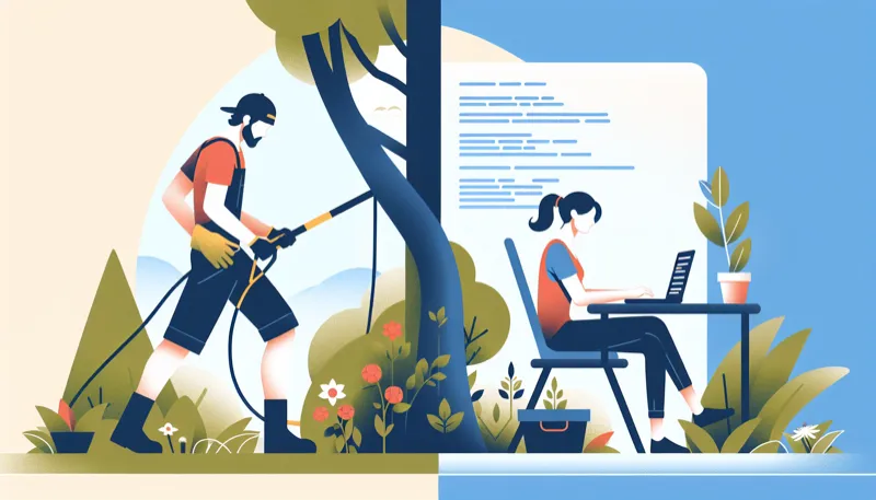 Physical hands-on work versus digital screen work