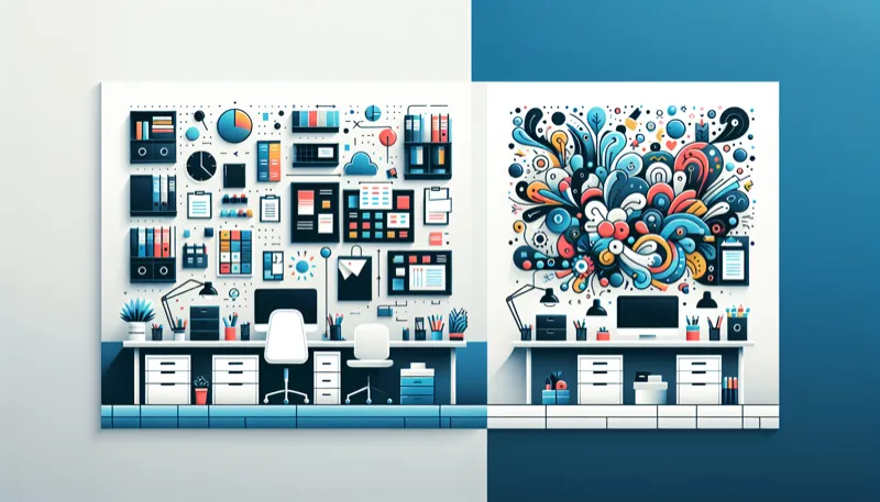 Structured rules versus creative freedom